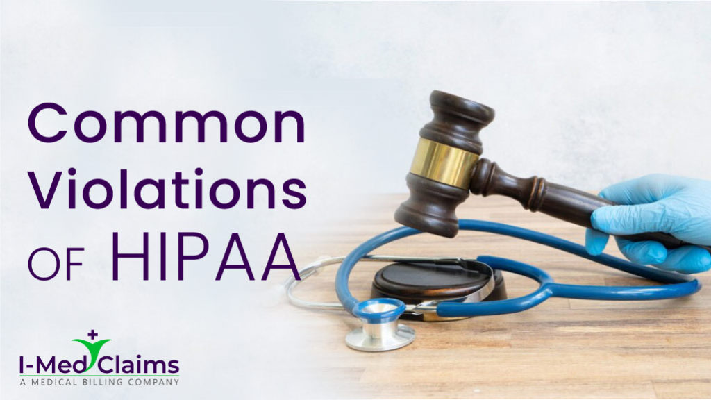 Common Violations of HIPAA