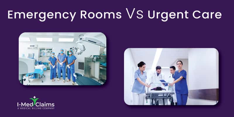 Emergency rooms vs urgent care billing